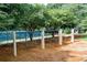 Charming playground with swings, set amongst trees at 505 Blue Mountain Rise, Canton, GA 30114