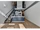 Modern open-concept kitchen with island and stainless steel appliances at 260 18Th Nw St # 10203, Atlanta, GA 30363