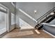 Bright living room with hardwood floors and large windows at 260 18Th Nw St # 10203, Atlanta, GA 30363