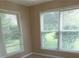 Bedroom with two large windows offering great light and green outdoor views at 2479 Kingsland Dr, Dunwoody, GA 30360
