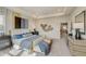 Main bedroom with a king-size bed and plenty of natural light at 131 Bennett Farm Dr, Loganville, GA 30052