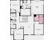 Upper floor plan with primary suite, secondary bedrooms, and a loft area at 131 Bennett Farm Dr, Loganville, GA 30052