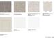 Material samples including flooring, carpet, countertops, and tile at 131 Bennett Farm Dr, Loganville, GA 30052