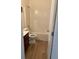 Clean bathroom with tub/shower combo and hardwood floors at 1238 Polk Xing, Mcdonough, GA 30252