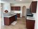 Kitchen with stainless steel appliances and an island at 1238 Polk Xing, Mcdonough, GA 30252