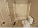 Clean bathroom with a bathtub and shower combination at 1334 To Lani Farm Rd, Stone Mountain, GA 30083