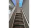 Carpeted staircase leading to the upper level of the home at 1334 To Lani Farm Rd, Stone Mountain, GA 30083