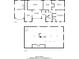 Two-story house floor plan, including basement at 3426 Glensford Dr, Decatur, GA 30032