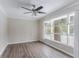 Bright living room with hardwood floors and large windows at 3426 Glensford Dr, Decatur, GA 30032