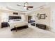 Large main bedroom with fireplace and sitting area at 9706 Spyglass Dr, Villa Rica, GA 30180
