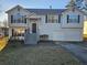 Two-story house with gray siding, dark shutters, and a two-car garage at 10577 Marigold Ct, Hampton, GA 30228