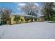 Yellow house exterior, snow on the ground at 3211 Sandusky Dr, Decatur, GA 30032