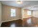 Hardwood floors and open floor plan at 3211 Sandusky Dr, Decatur, GA 30032