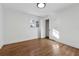 Charming bedroom with hardwood floors and a closet at 3048 Charlbury Pl, Avondale Estates, GA 30002