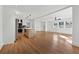 Bright and spacious living area with hardwood floors and an open floor plan at 3048 Charlbury Pl, Avondale Estates, GA 30002