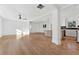 Hardwood floors, high ceilings, open concept kitchen at 3048 Charlbury Pl, Avondale Estates, GA 30002