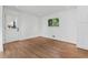 Spacious spare bedroom with hardwood floors and exterior access at 3048 Charlbury Pl, Avondale Estates, GA 30002