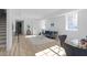 Spacious living area with a comfortable sofa and large windows at 2233 Troutdale Dr, Decatur, GA 30032