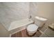 Clean bathroom featuring a tub and shower combo at 4424 Malibu Dr, Decatur, GA 30035