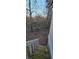 Wooden stairs leading down from deck to backyard at 710 Seals Rd, Dallas, GA 30157