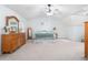 Spacious main bedroom with vaulted ceiling and ample natural light at 198 Cypress Dr, Dallas, GA 30157