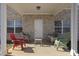 Brick patio with seating and a table at 860 N Bethany Rd, Mcdonough, GA 30252