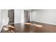 Main bedroom with hardwood floors with an ensuite bathroom at 2183 Pansy Nw St, Atlanta, GA 30314