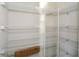 Spacious pantry with ample shelving for storage at 5435 Crestline View Rd, Cumming, GA 30028