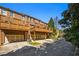 Townhome rear elevation featuring private decks and garage parking at 570 Parkside Village Nw Way # 12, Marietta, GA 30060