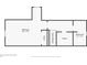 Third floor plan showing a bedroom, bathroom, and closets at 7825 Brands Hatch Blvd, Cumming, GA 30040