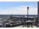 Private balcony with city views and seating area at 32 Peachtree St # 403, Atlanta, GA 30303