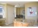 Granite kitchen island with breakfast bar and seating at 32 Peachtree St # 403, Atlanta, GA 30303