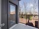 Private balcony with a view of the neighborhood at 456 Parkway Ne Dr # 12, Atlanta, GA 30308