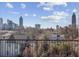 Enjoy breathtaking city skyline views from your balcony at 456 Parkway Ne Dr # 12, Atlanta, GA 30308