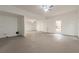 Spacious unfinished basement with multiple rooms and high ceilings at 9635 Haverhill Ln, Johns Creek, GA 30022