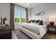 Bright bedroom with large windows and a comfortable bed at 960 Bibbs Nw Cir # 2, Atlanta, GA 30318