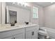 Bathroom boasts double vanity, bathtub and tile at 711 Smokey Quartz Way, Kennesaw, GA 30144