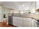 Open kitchen with granite countertops and stainless steel appliances at 230 E Ponce De Leon Ave # 317, Decatur, GA 30030