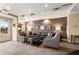 Relaxing lounge with comfortable seating and large windows at 230 E Ponce De Leon Ave # 317, Decatur, GA 30030