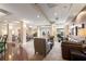 Community lounge with comfortable seating and access to patio at 230 E Ponce De Leon Ave # 317, Decatur, GA 30030