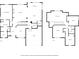 Detailed floor plan of the house, showcasing the layout of rooms, hallways, and living spaces on two floors at 9475 Dunmoore Dr, Cumming, GA 30028