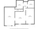 Floor plan showing rooms, hall, and other interior spaces with dimensions for layout purposes at 9475 Dunmoore Dr, Cumming, GA 30028