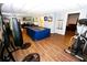 Finished basement with gym equipment and pool table at 3854 Heritage Crest Pkwy, Buford, GA 30519