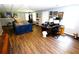 Finished basement with home office and gym equipment at 3854 Heritage Crest Pkwy, Buford, GA 30519