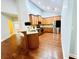 Kitchen with wood cabinets, granite countertops, and stainless steel appliances at 4140 Lanier Ridge Walk # 104, Cumming, GA 30041