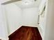 Cozy home office with hardwood floors and window lighting at 4140 Lanier Ridge Walk # 104, Cumming, GA 30041