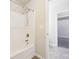 Bathroom with tub shower combination at 189 Aylesbury Blvd, Mcdonough, GA 30252