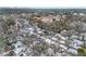 Aerial view of neighborhood after snowfall at 2003 Cogar Dr, Decatur, GA 30032