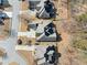 Aerial view of houses and neighborhood at 2870 The Terraces Way, Dacula, GA 30019
