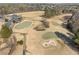 Aerial view of a golf course at 2870 The Terraces Way, Dacula, GA 30019